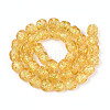Handmade Foil Lampwork Beads Strands FOIL-T008-04G-1