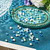 125Pcs 5 Colors Electroplate Glass Beads EGLA-TA0013-63-5