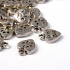 Tibetan Style Alloy Charms Pendants TIBEP-A123278-AS-LF-2