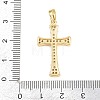 Brass Micro Pave Cubic Zirconia Pendants KK-F938-24E-G-3