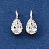 925 Sterling Silver Pave Clear Cubic Zirconia Charms STER-D306-04S-01-2
