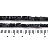 Natural Larvikite Beads Strands G-C128-A03-01-5