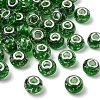 Glow In The Dark Handmade Luminous Style Lampwork Large Hole European Beads LPDL-R007-02D-1