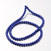 Non-magnetic Synthetic Hematite Bead Strands G-F301-4mm-04-2