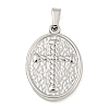 Non-Tarnish 304 Stainless Steel Pendants STAS-B071-02J-24P-1