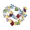 Handmade Lampwork Enamel Beads LAMP-T023-22M-2