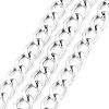 Aluminium Twisted Curb Chains X1-CHA-K001-06S-1