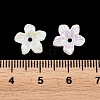 UV Plating Opaque Acrylic Bead Cap OACR-K001-40-3