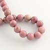 Natural Rhodonite Beads Strands G-R257-10mm-2