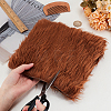 Imitation Rabbit Hair Faux Fur Polyester Fabric DIY-WH0032-91C-3