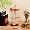 Wooden Eyeglasses Display Stands ODIS-WH0043-16A-5