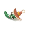 Alloy Enamel Pendants LS-PALLOY-P314-02D-G02-2