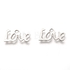 201 Stainless Steel Charms STAS-C017-07P-2
