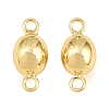Brass Connector Charms KK-CBA57A9-02G-1