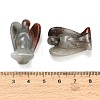Natural African Bloodstone Gemstone Carved Angle Figurines GG-CBA8396-A05-3