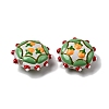 Baking Paint Glass Enamel Beads LAMP-K039-34C-3