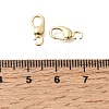 Brass Lobster Claw Clasps KK-C255-10G-3