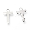 Non-Tarnish 201 Stainless Steel Charms STAS-C021-06P-T-2