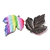 Rainbow Color Printed Iron Pendants RN-CBA3547-02E-2