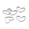 Non-Tarnish 201 Stainless Steel Linking Rings X-STAS-R111-LA105-01-1