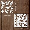 Large Plastic Reusable Drawing Painting Stencils Templates DIY-WH0172-673-2