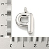 Non-Tarnish 304 Stainless Steel Pendants STAS-C102-16P-P-3