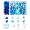   DIY Blue Themed Jewelry Making Kits DIY-PH0001-23P-1