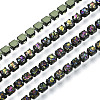 Electrophoresis Iron Rhinestone Strass Chains CHC-Q009-SS6.5-B10-1