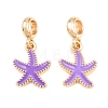 Alloy Enamel European Dangle Charms AL-CBAC2D3-02G-02-1