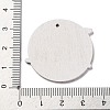 Single Face Printed Wood Pendants WOOD-B009-01B-3