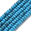 Synthetic Turquoise Beads Strands G-Z110-B01-2x4mm-03-2