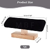 Bamboo Velvet T-Bar Bracelet Display Stands BDIS-WH0002-08-2
