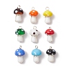 Handmade Lampwork Beads Pendants PALLOY-JF03581-1