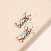 Easter Wood Dangle Earrings FS-WG30599-07-1