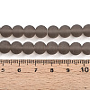 Transparent Glass Beads Strands GLAA-T032-T8mm-MD02-4