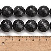 Natural Larvikite Beads Strands GSR18mmC128-4
