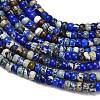 Dyed Natural Imperial Jasper Beads Strands G-P600-A01-01B-4