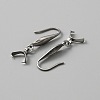 316 Stainless Steel Earring Hooks STAS-WH0031-18P-2