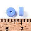 Opaque Solid Color Glass Beads GLAA-N007-6x3mm-A05-3