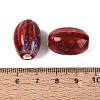 Vintage Handmade Porcelain Beads PORC-Q006-10E-3