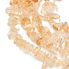 Natural Citrine Beads Strands GG-CBAAEDE-A01-B-3