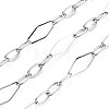 Tarnish Resistant 304 Stainless Steel Figaro Chains CHS-S008-013P-1