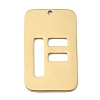 304 Stainless Steel Pendants STAS-D200-01F-G-1