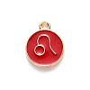 Alloy Enamel Pendants LS-ENAM-S124-01A-07G-2