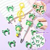 20Pcs Frog Ear Silicone Focal Beads SIL-CJ0002-83B-3