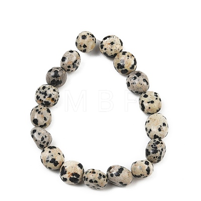 Natural Dalmatian Jasper Beads Strands GG-CBA787B-A11-1