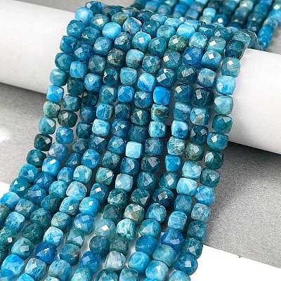 Natural Apatite Beads Strands G-E560-A07-4mm-A-1