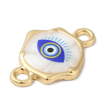 Zinc Alloy Enamel Connector Charms ENAM-Z013-03A-1