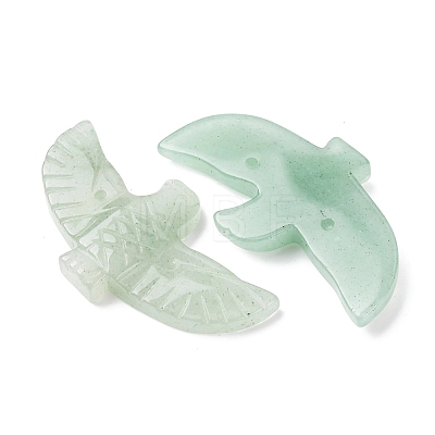 Natura Green Aventurine Carved Big Pendants G-A288-01D-1