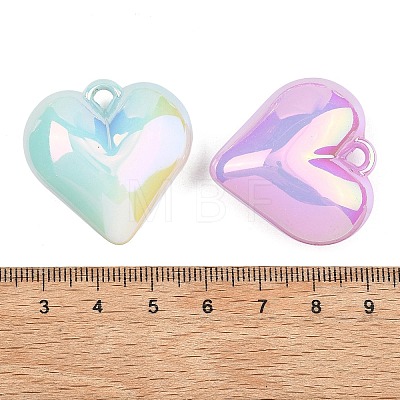 Luminous UV Plating Opaque Acrylic Pendants MACR-K361-48-1
